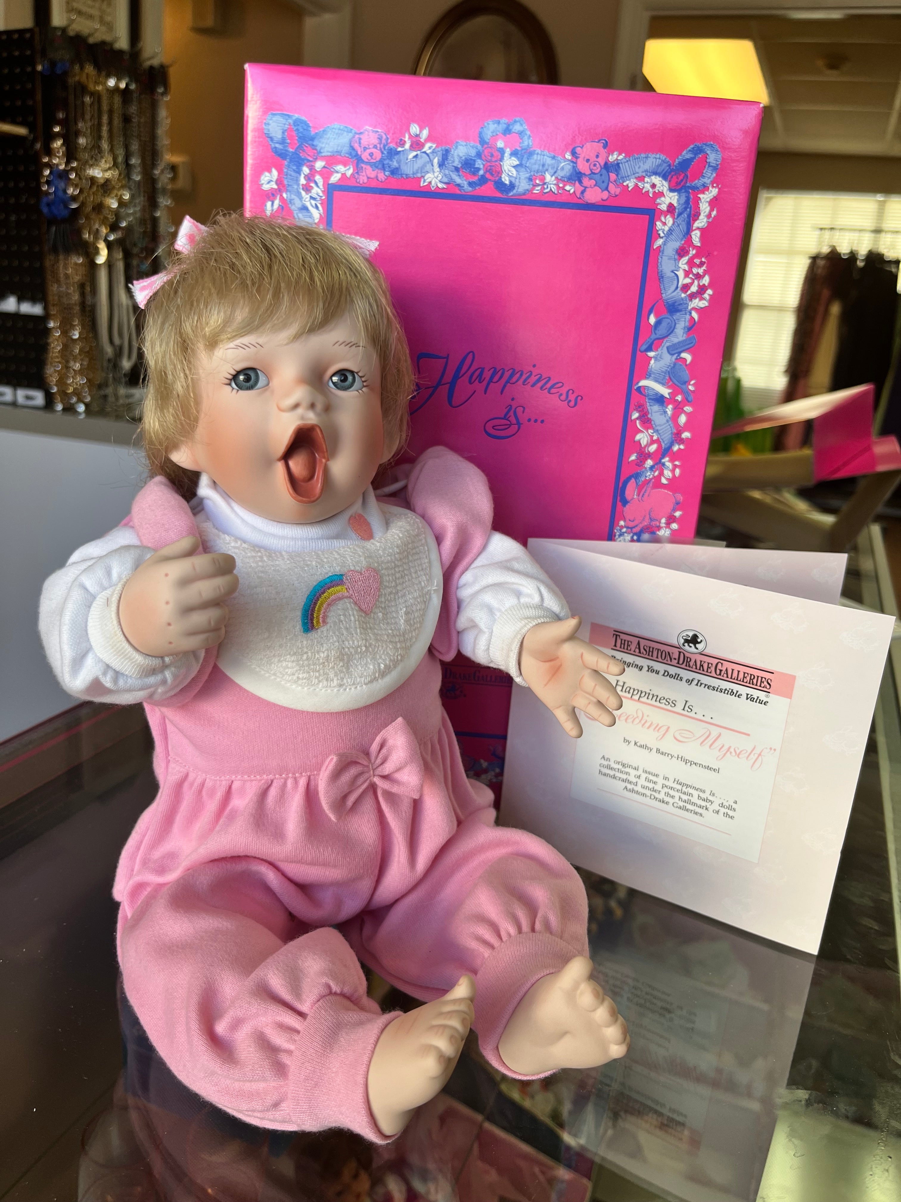 Happiness is...Feeding Myself